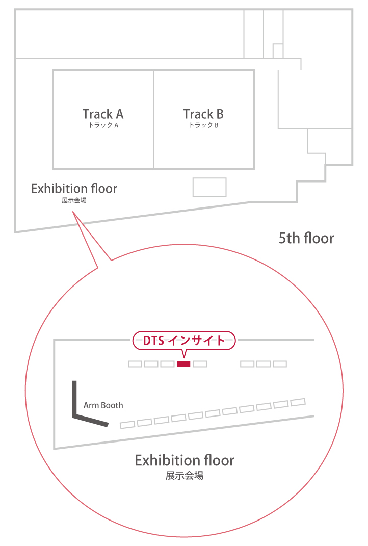Arm Tech Symposia 2024 小間図