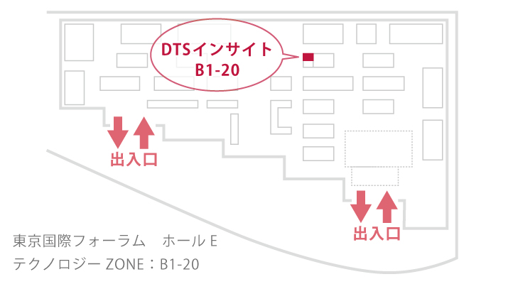 ケーブル技術ショー2024 小間図