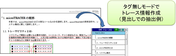 タグ無しモードのイメージ