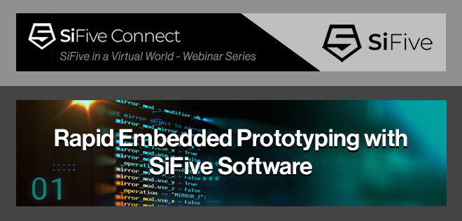 SiFive社主催ウェビナー開催のお知らせ