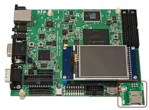 uSDCARD SPI アダプタ