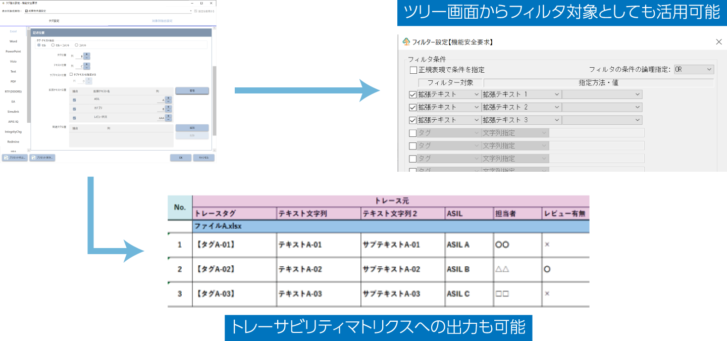 拡張テキスト抽出機能