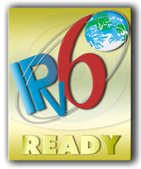 IPv6 Readylogo Phase2取得済み