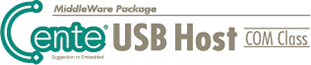 Cente USB Host COM Class