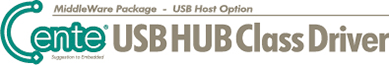 Cente USB HUB Class driver