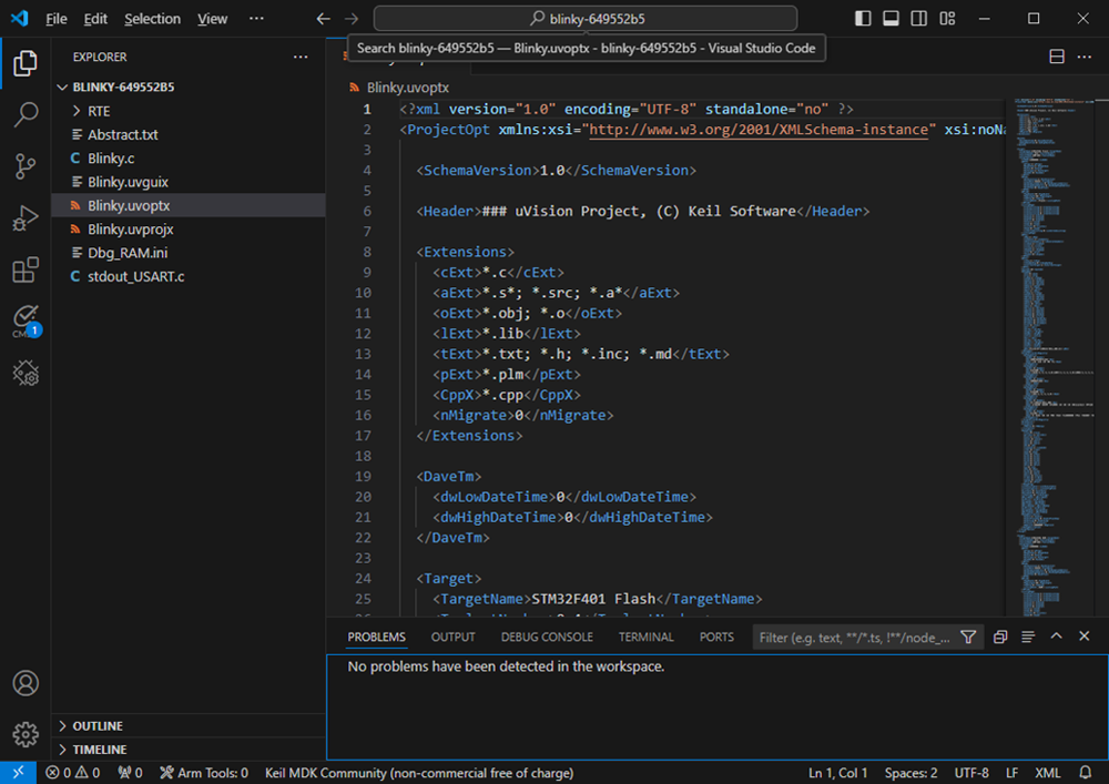 Keil Studio for VS Code